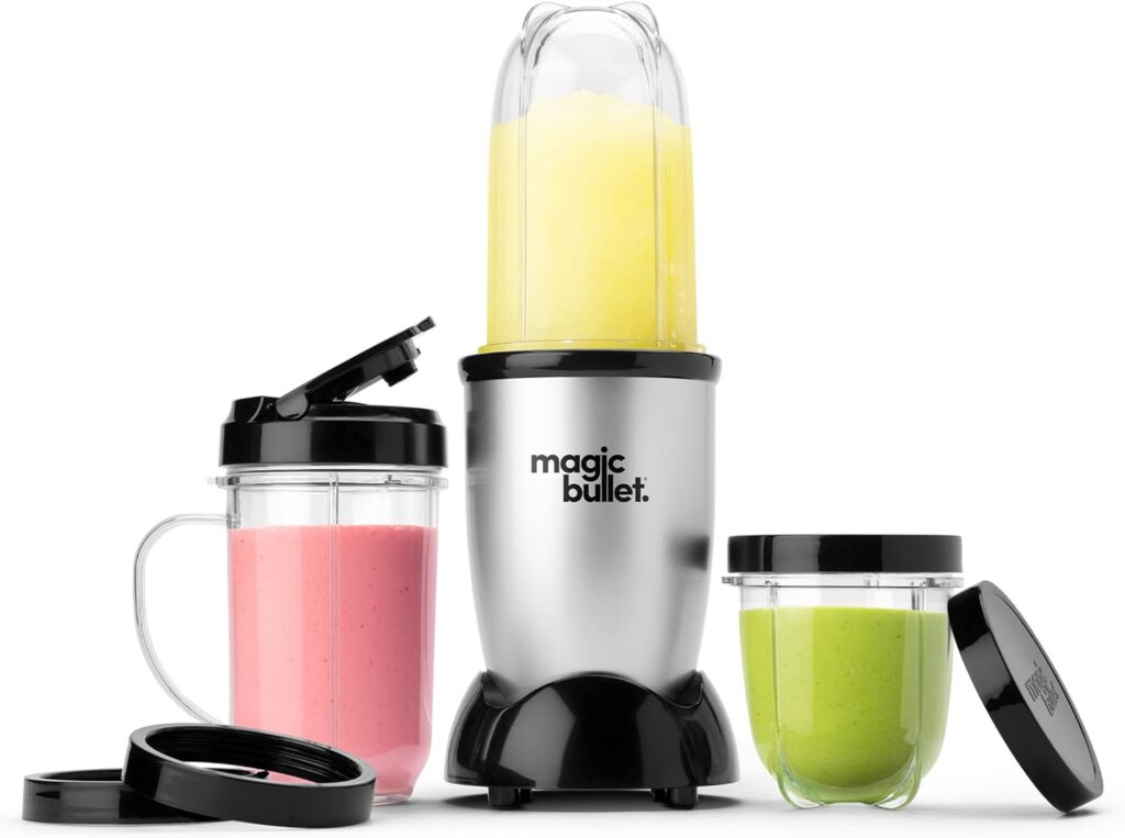 Magic Bullet Blender Compact personal blender Best blender for quick smoothies Magic Bullet review Mini blender for kitchen Magic Bullet vs NutriBullet Easy-to-clean blender Small blender for sauces One-touch blender Magic Bullet smoothie maker